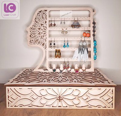 Cutie cu suport pentru bijuterie CT308 foto