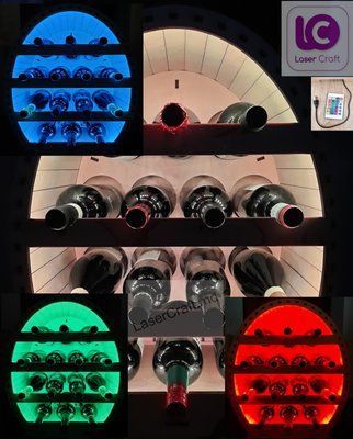 Mini-bar "Butoi" cu iluminarea Led. MB001 foto