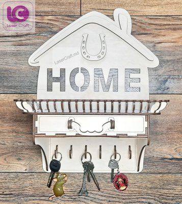 Raft pentru chei "Home" RF355 foto
