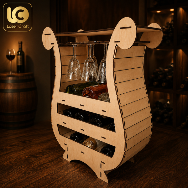 Mini-bar &bdquo;Lira&rdquo; pentru 10 sticle MB003 foto