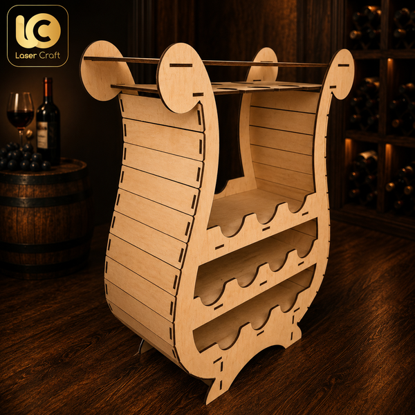 Mini-bar &bdquo;Lira&rdquo; pentru 10 sticle MB003 foto
