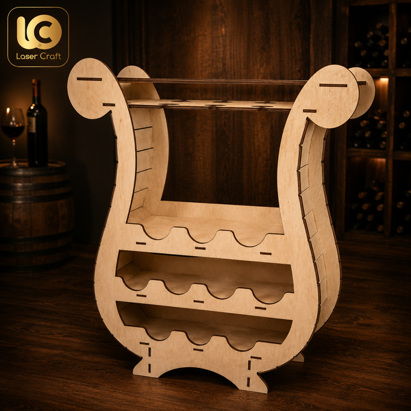 Mini-bar &bdquo;Lira&rdquo; pentru 10 sticle MB003 foto