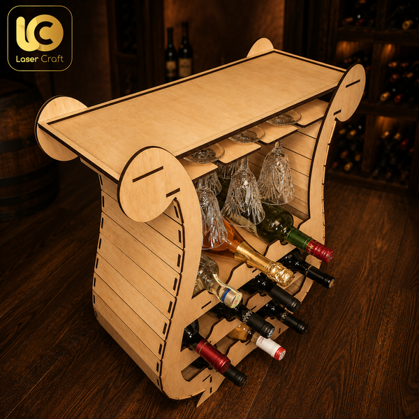 Mini-bar &bdquo;Lira&rdquo; pentru 10 sticle MB003 foto