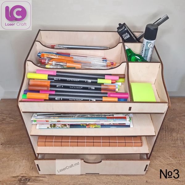 Organizator cu raft №3 OR223 foto