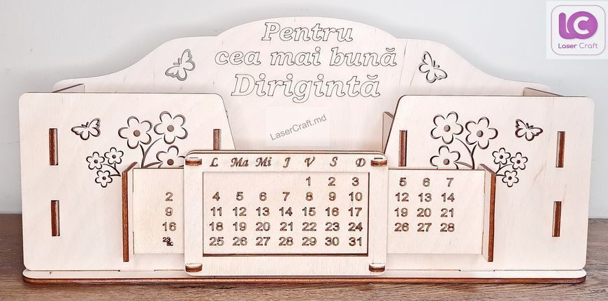Organizator cu calendar orizontal OR201 foto